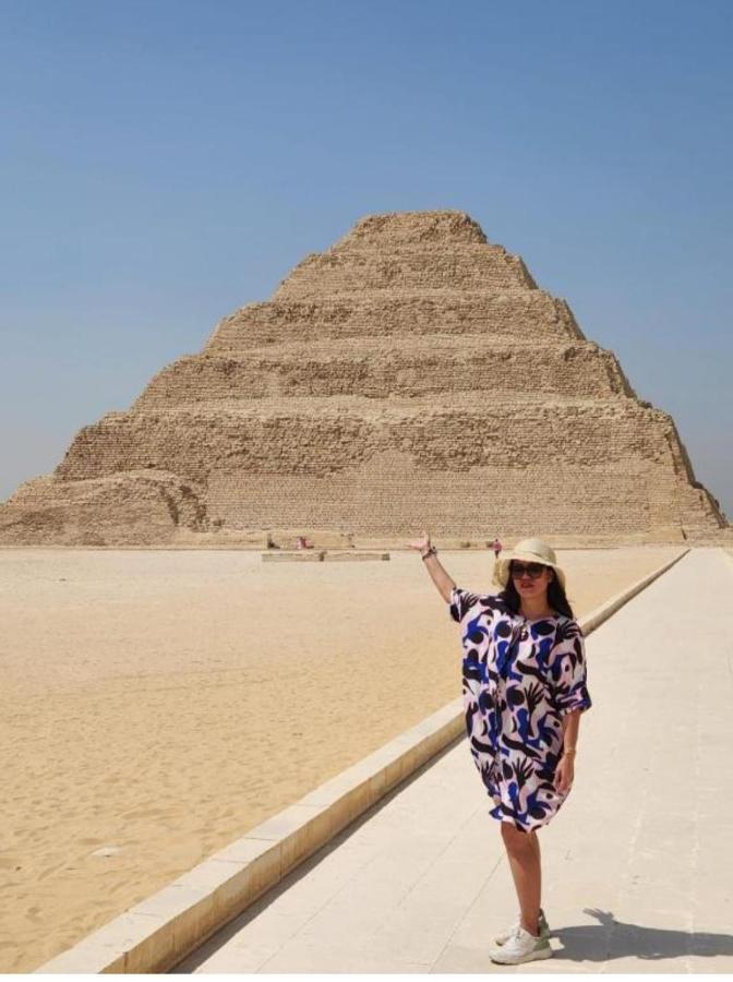 Pyramid View Gh Hotel Kafret el-Gabal Kültér fotó