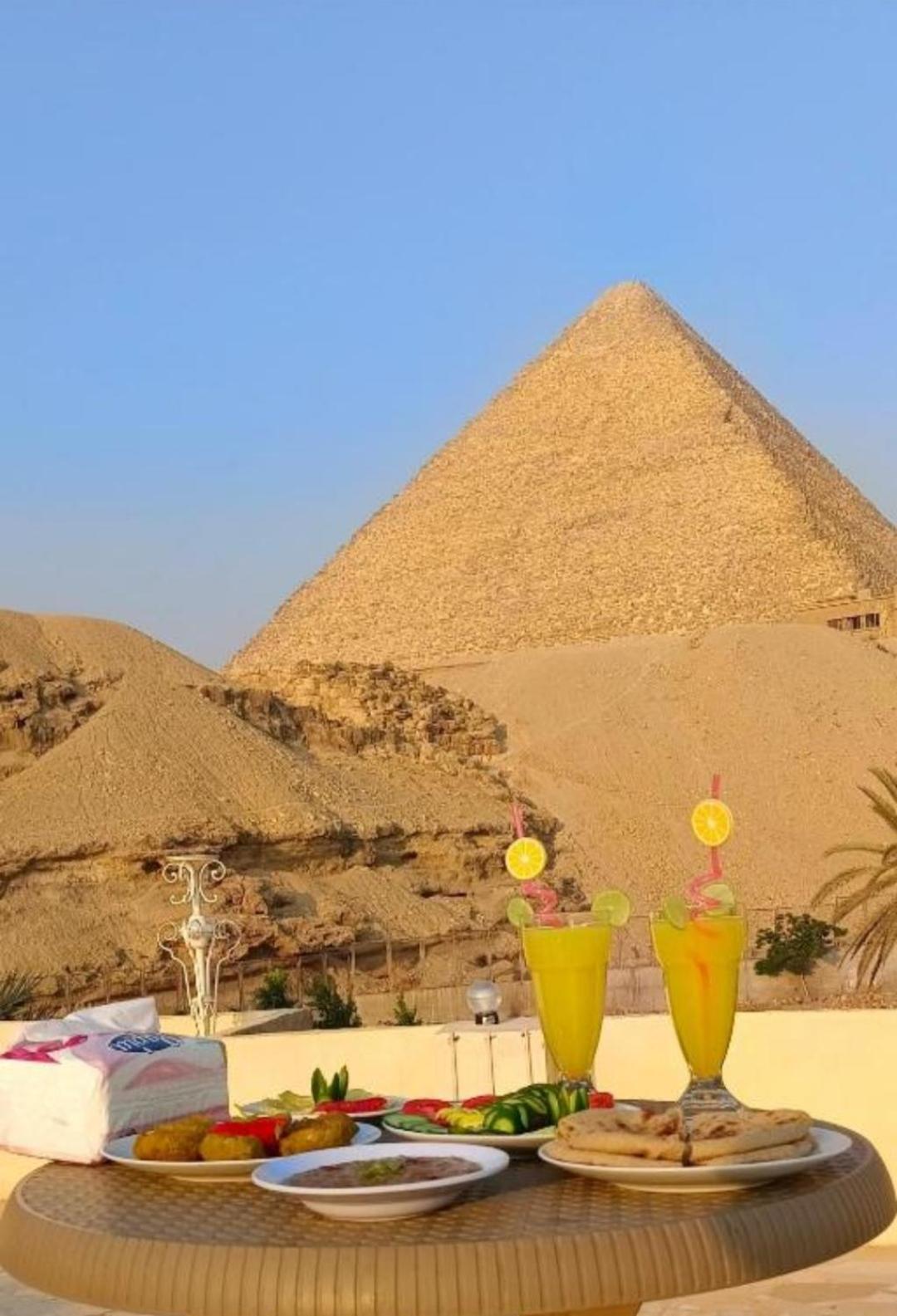 Pyramid View Gh Hotel Kafret el-Gabal Kültér fotó