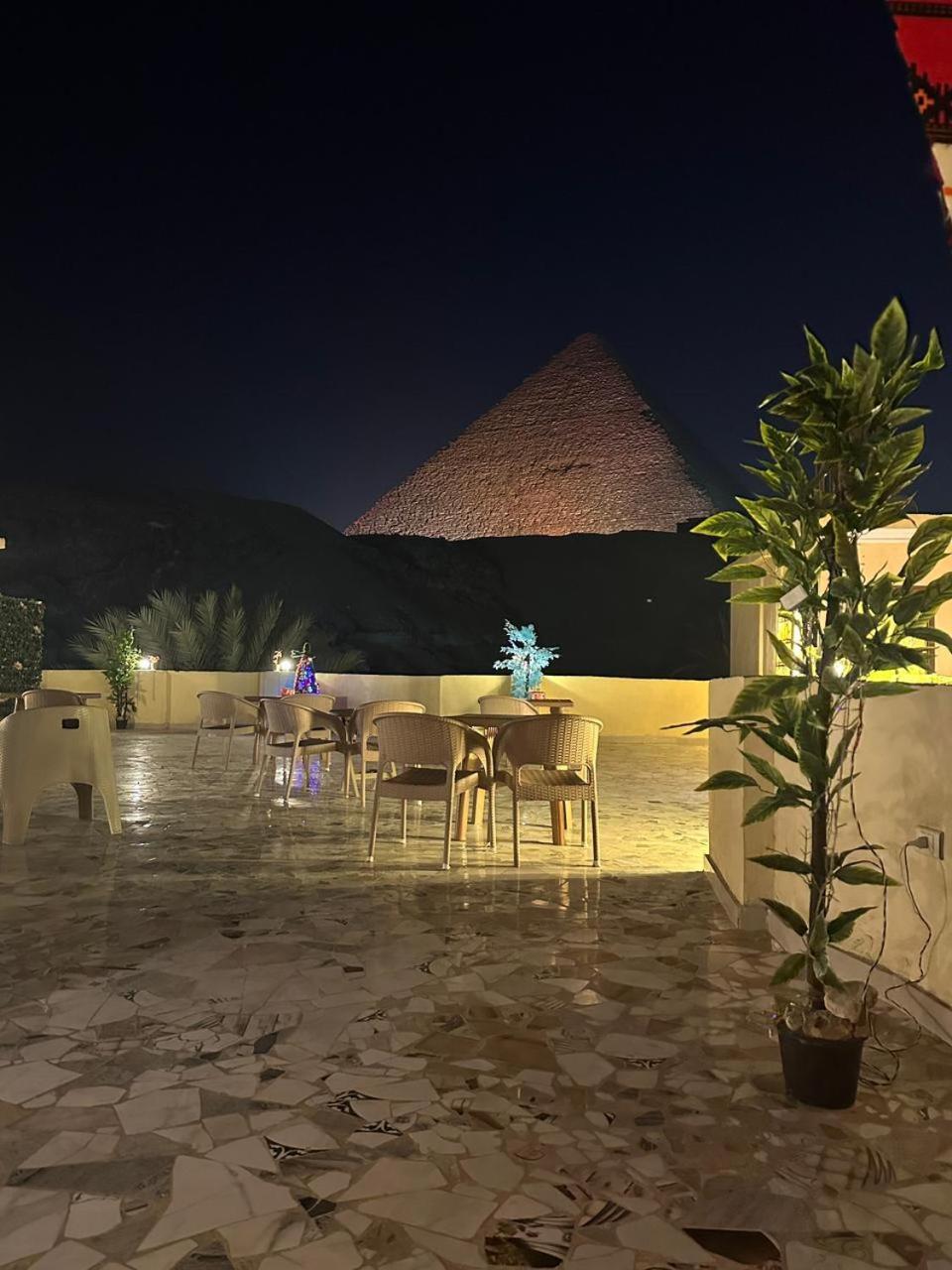 Pyramid View Gh Hotel Kafret el-Gabal Kültér fotó