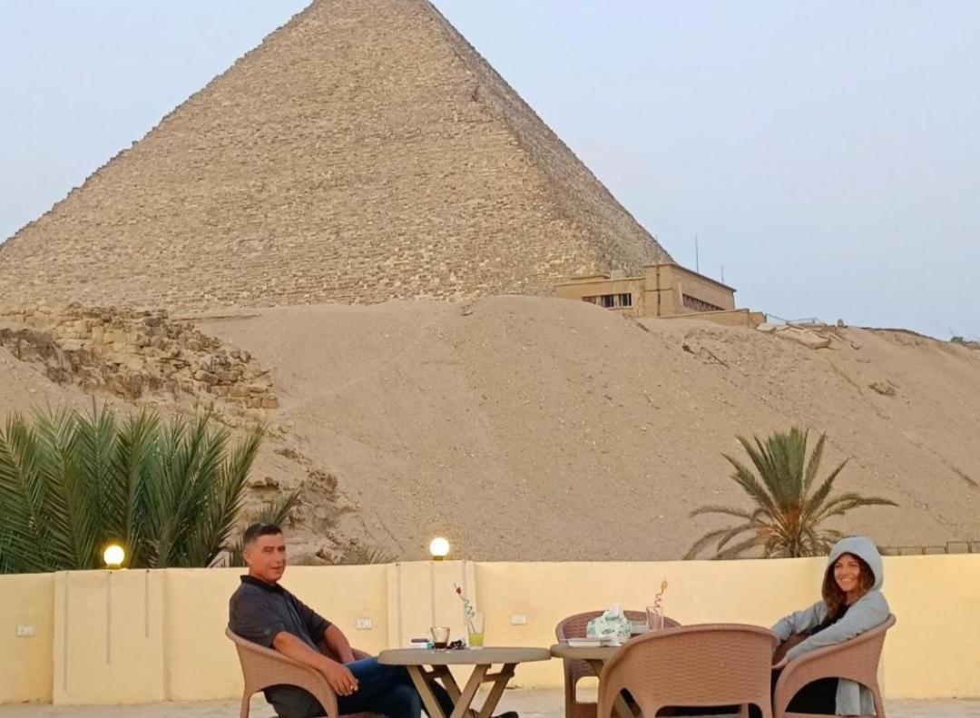 Pyramid View Gh Hotel Kafret el-Gabal Kültér fotó