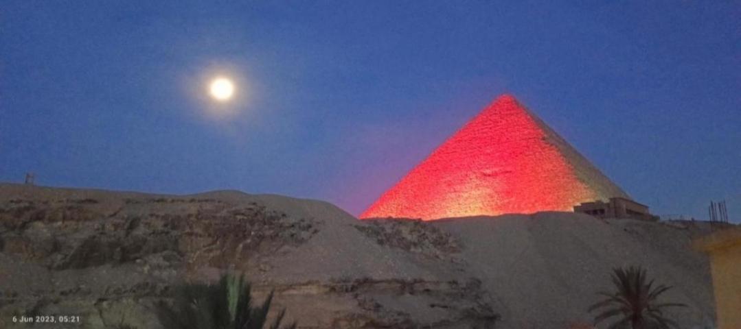 Pyramid View Gh Hotel Kafret el-Gabal Kültér fotó