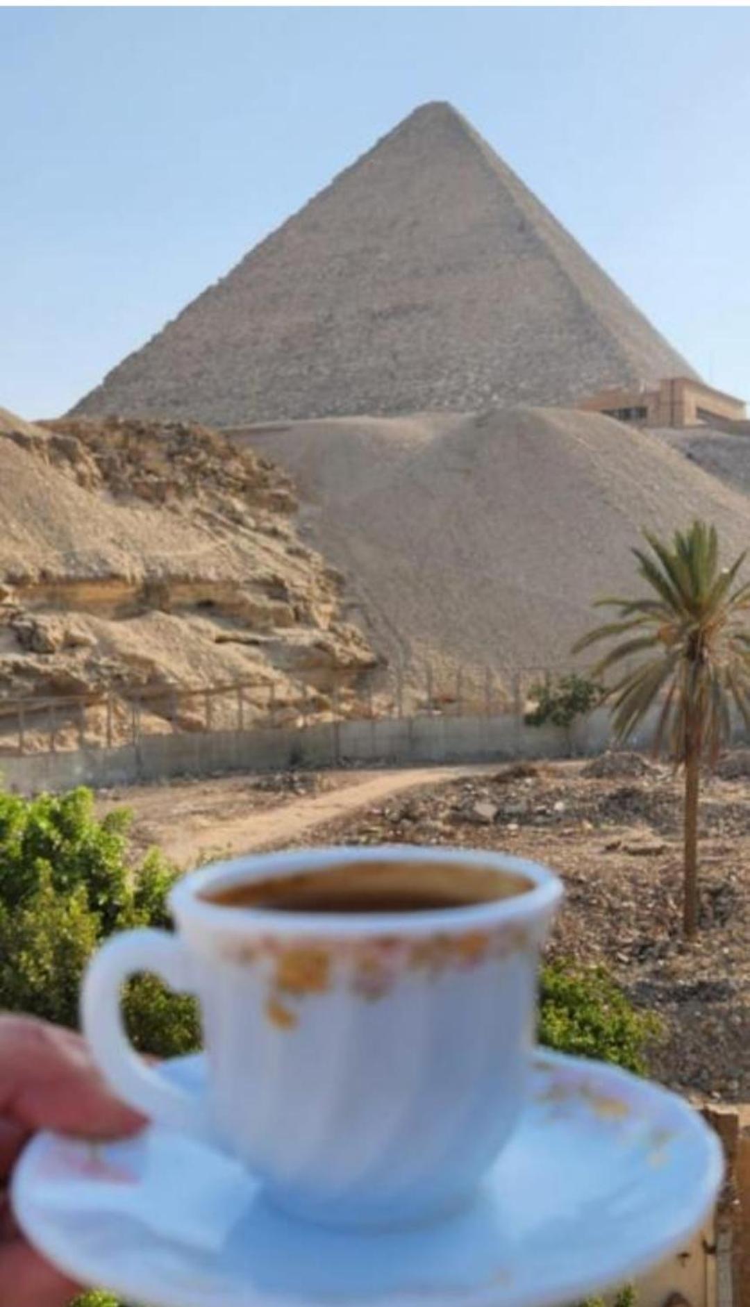 Pyramid View Gh Hotel Kafret el-Gabal Kültér fotó