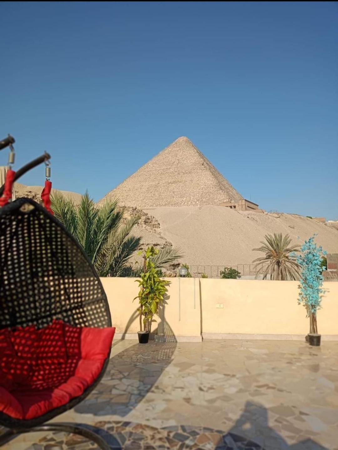 Pyramid View Gh Hotel Kafret el-Gabal Kültér fotó