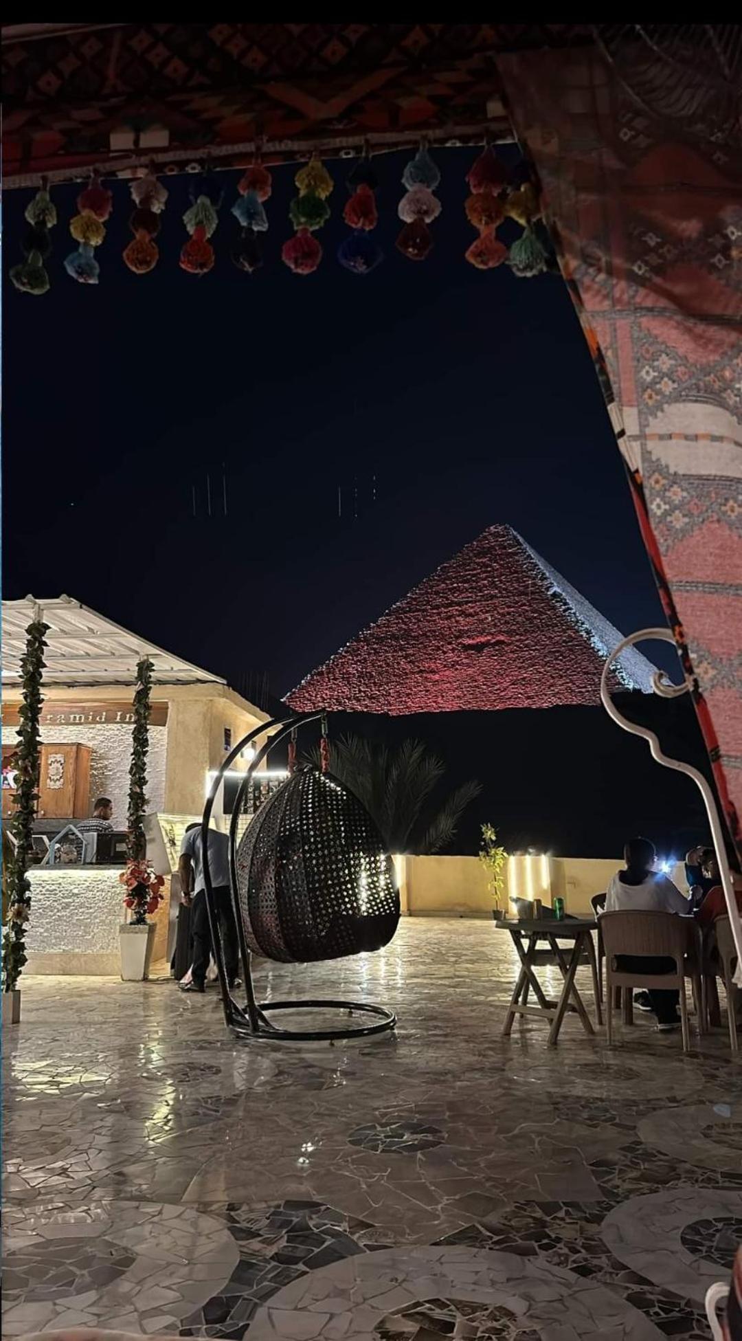 Pyramid View Gh Hotel Kafret el-Gabal Kültér fotó