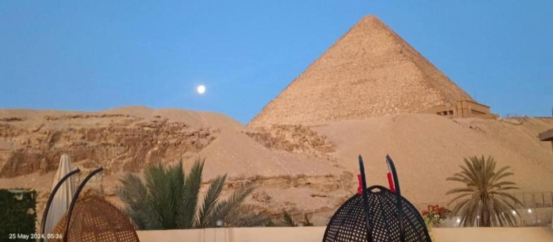 Pyramid View Gh Hotel Kafret el-Gabal Kültér fotó